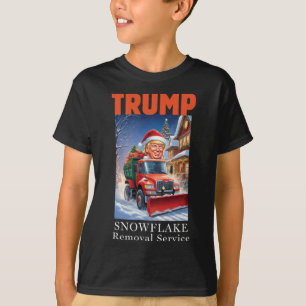 T-shirt Donald Trump Noël Funny Snowflake Suppression
