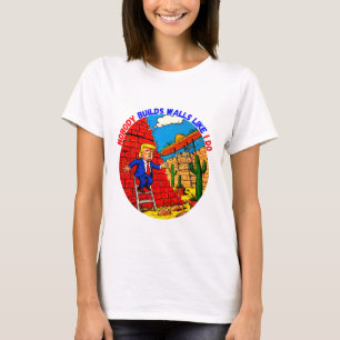 T-SHIRT DONALD TRUMP - PERSONNE NE CONSTRUIT DES MURS COMM
