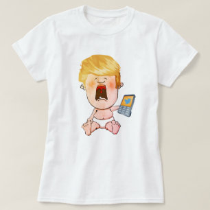 T-shirt Donald Trump pleurant son bébé