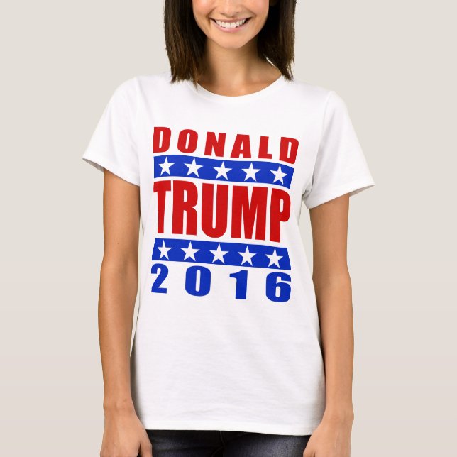 T-shirt Donald Trump pour la pièce en t de président 2016 (Devant)