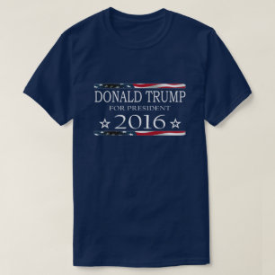 T-shirt Donald Trump pour le président 2016