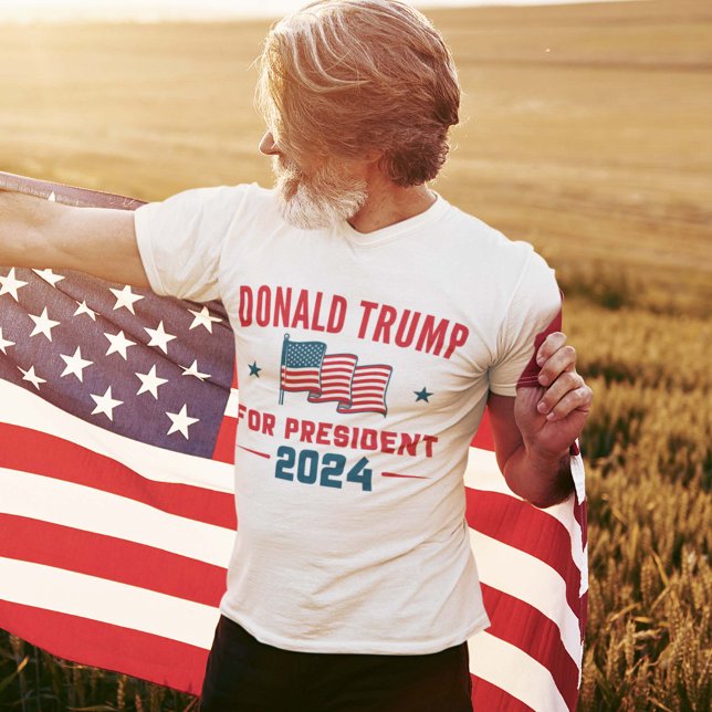 T-shirt Donald Trump pour le président 2024 (Créateur téléchargé)