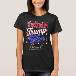 T-shirt Donald Trump remporte le pari 2024 Trump remporte 