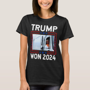 T-shirt Donald Trump remporte l'investiture électorale de