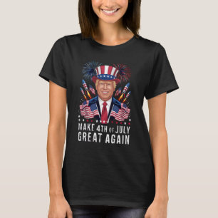 T-shirt Donald Trump rend le 4 juillet à nouveau grandiose