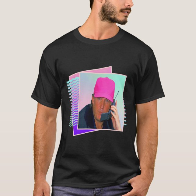 T-shirt Donald Trump Retro 80s 90s Graphique (Devant)