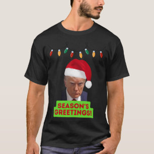 T-shirt Donald Trump Saison De Noël Salutation Willow Da