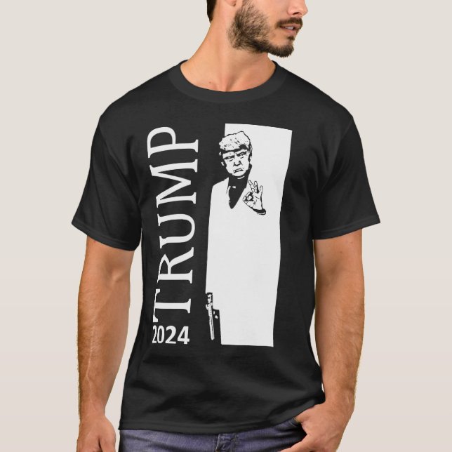 T-shirt Donald Trump Scarface (Devant)