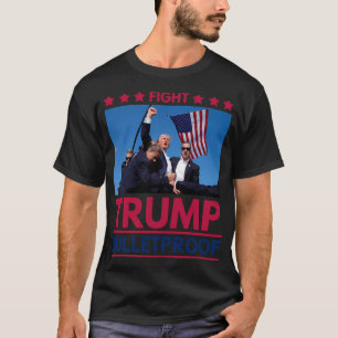 T-shirt Donald Trump - Un rallye à l'épreuve de la balle