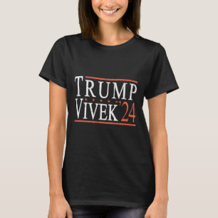 T-shirt Donald Trump Vivek Ramaswamy 2024 Président Républ