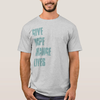 T-shirt DONATION DE CROIX-ROUGE ! DONNEZ les VIES de