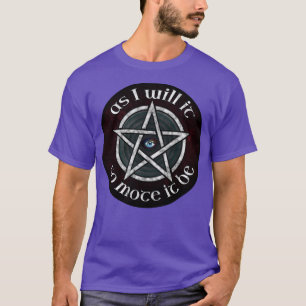 T-shirt Donc Mote It Be Pentagram