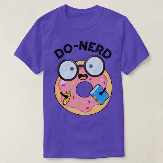 T-shirt Donerd Funny Donut Pun (Design devant)