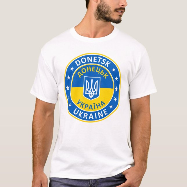 T-shirt Donetsk Ukraine (Devant)