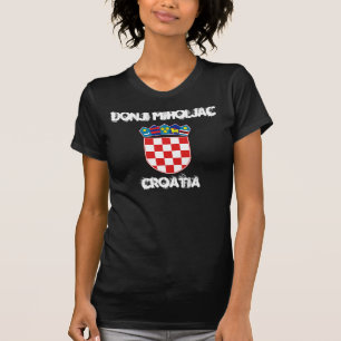 T-shirt Donji Miholjac, Croatie avec armoiries