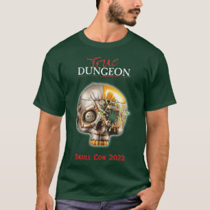 T-shirt Donjon vrai - Con crâne