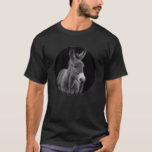 T-shirt Donkey Animal Wildlife ânes