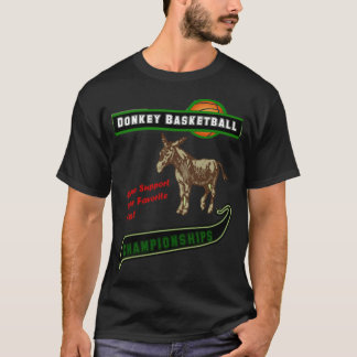 T-shirt Donkey basket-ball cadeau basket-ball drôle