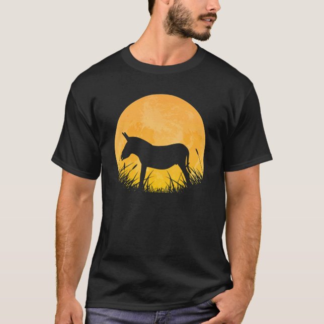 T-shirt Donkey Easy Halloween tenue Veste Mule Moon Cos (Devant)