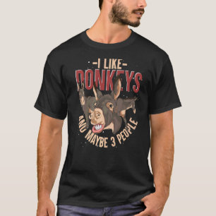 T-shirt Donkey Farm Animal Farmer Donkey 1