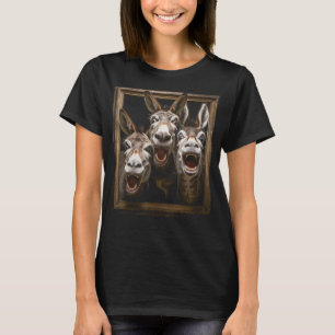 T-shirt Donkey Funny Amoureux des animaux de ferme âne