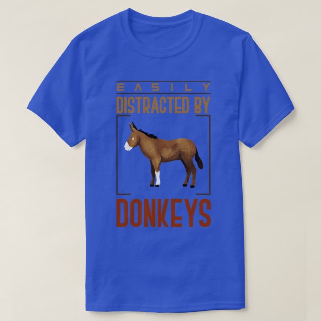 T-shirt Donkey Lover ferme animal cadeau Donkey (Design devant)