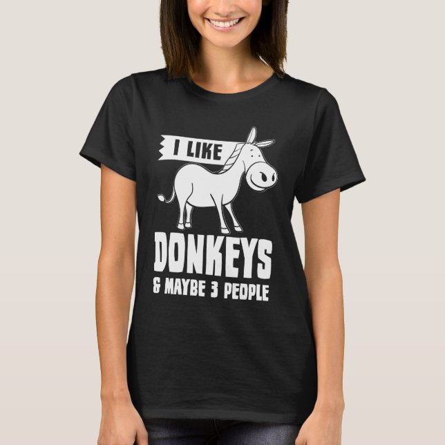 T-shirt Donkey  Mini Farmer (Devant)