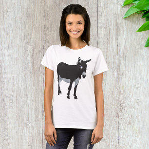T-shirt Donkey noir