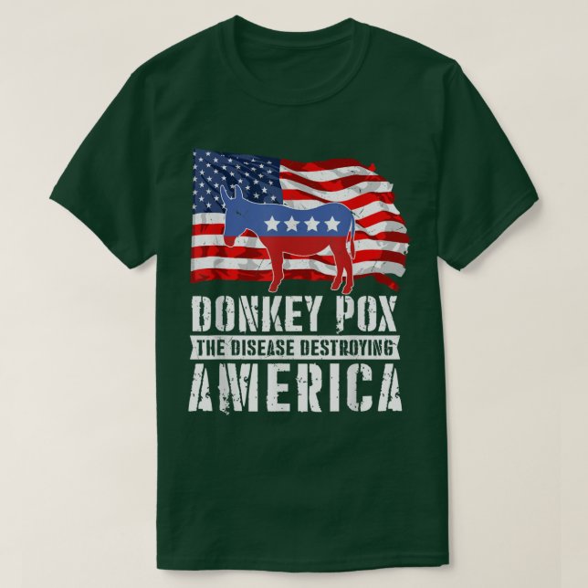 T-shirt Donkey Pox (Design devant)