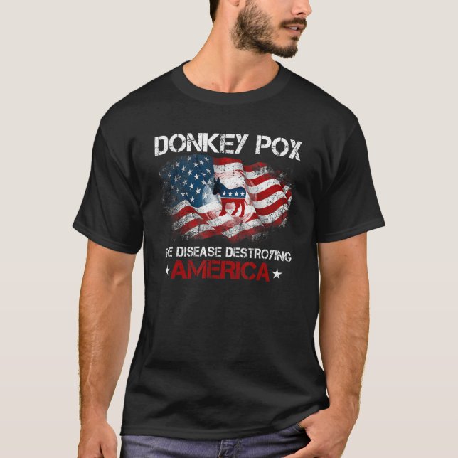 T-shirt Donkey Pox (Devant)