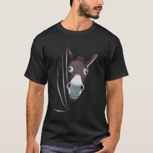 T-shirt Donkey Regard de l'intérieur vêtements tenue cadea