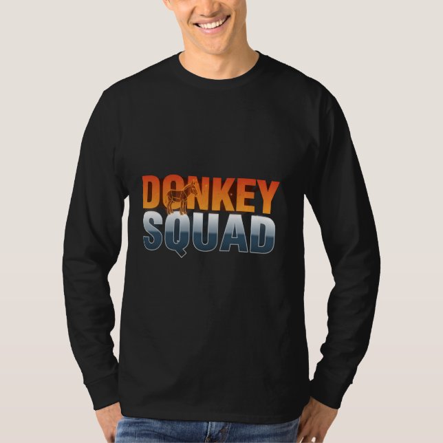 T-SHIRT DONKEY SQUAD (Devant)