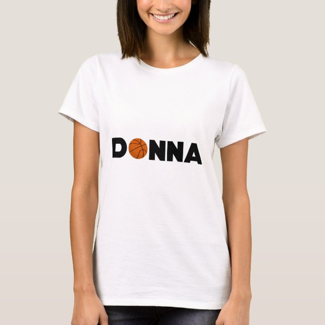 T-shirt Donna Basketball (Devant)