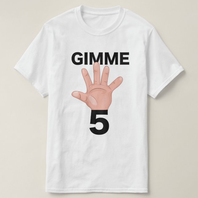 T-shirt Donne m'en 5 (Design devant)