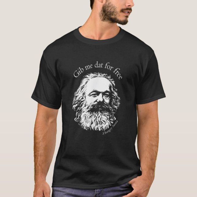 T-shirt Donne moi ce Karl Marx  (Devant)