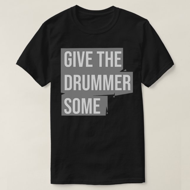 T-shirt Donne un peu de tambour (Design devant)