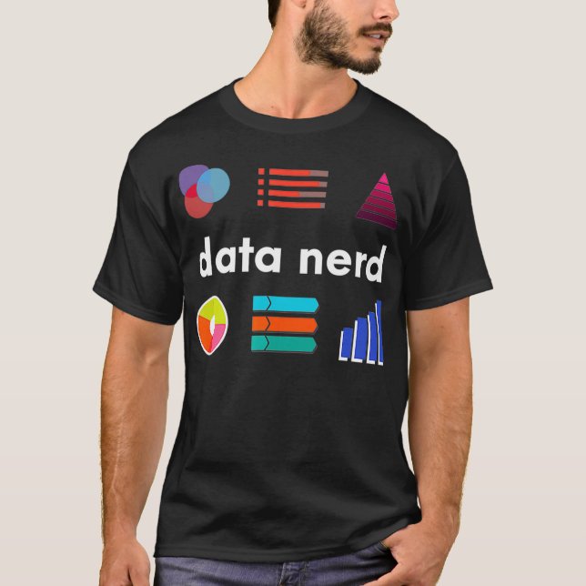 T-shirt Données Nerd - Data Science Data Scientifique - Da (Devant)