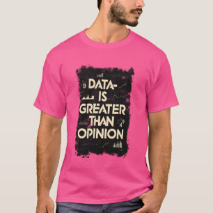 T-shirt Données, Statistiques, Analyse de données, Data Sc