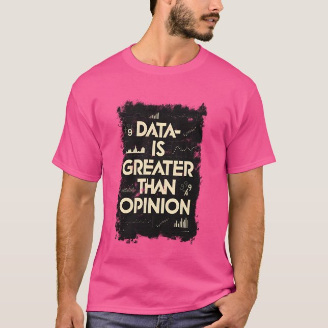 T-shirt Données, Statistiques, Analyse de données, Data Sc (Devant)