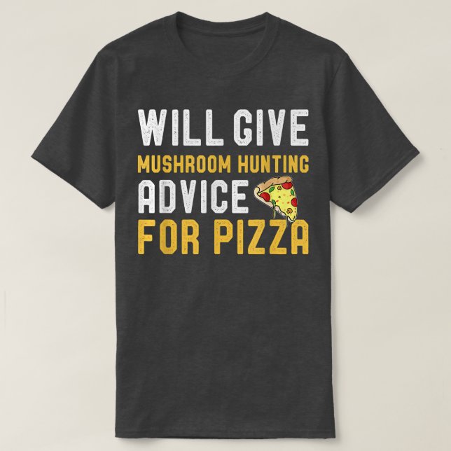 T-shirt Donnera Des Conseils De Chasse De Champignons Pour (Design devant)