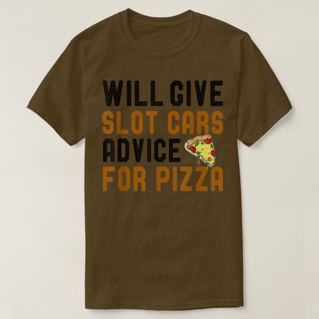 T-shirt Donnera Des Stars À Fente Conseils Pour Pizza Funn (Design devant)