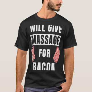 T-shirt Donnera Massage Pour Bacon Thérapeutique Massage T