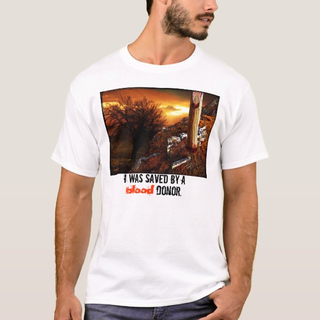 T-shirt Donneur de sang (Devant)