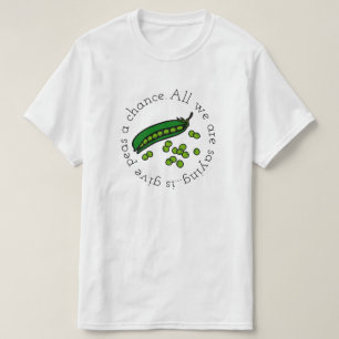 T-shirt Donnez à des pois une occasion