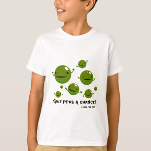 T-shirt Donnez à des pois une occasion