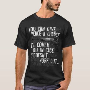T-shirt donnez à paix une occasion