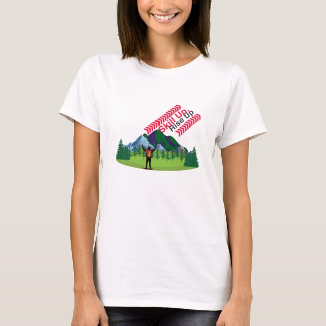 T-shirt Donnez de l'énergie à votre ambition (Devant)