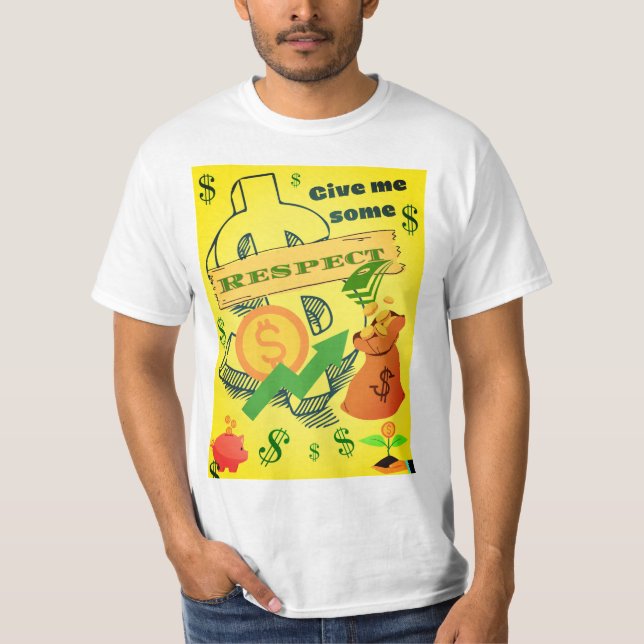 T-shirt donnez-moi un certain respect (Devant)