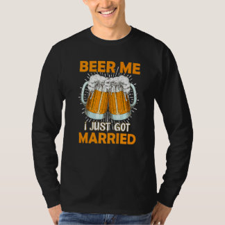 T-shirt Donnez-moi une bière, je viens de me marier Maria
