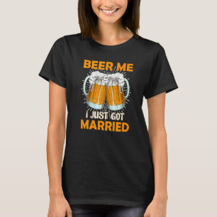 T-shirt Donnez-moi une bière, je viens de me marier Maria